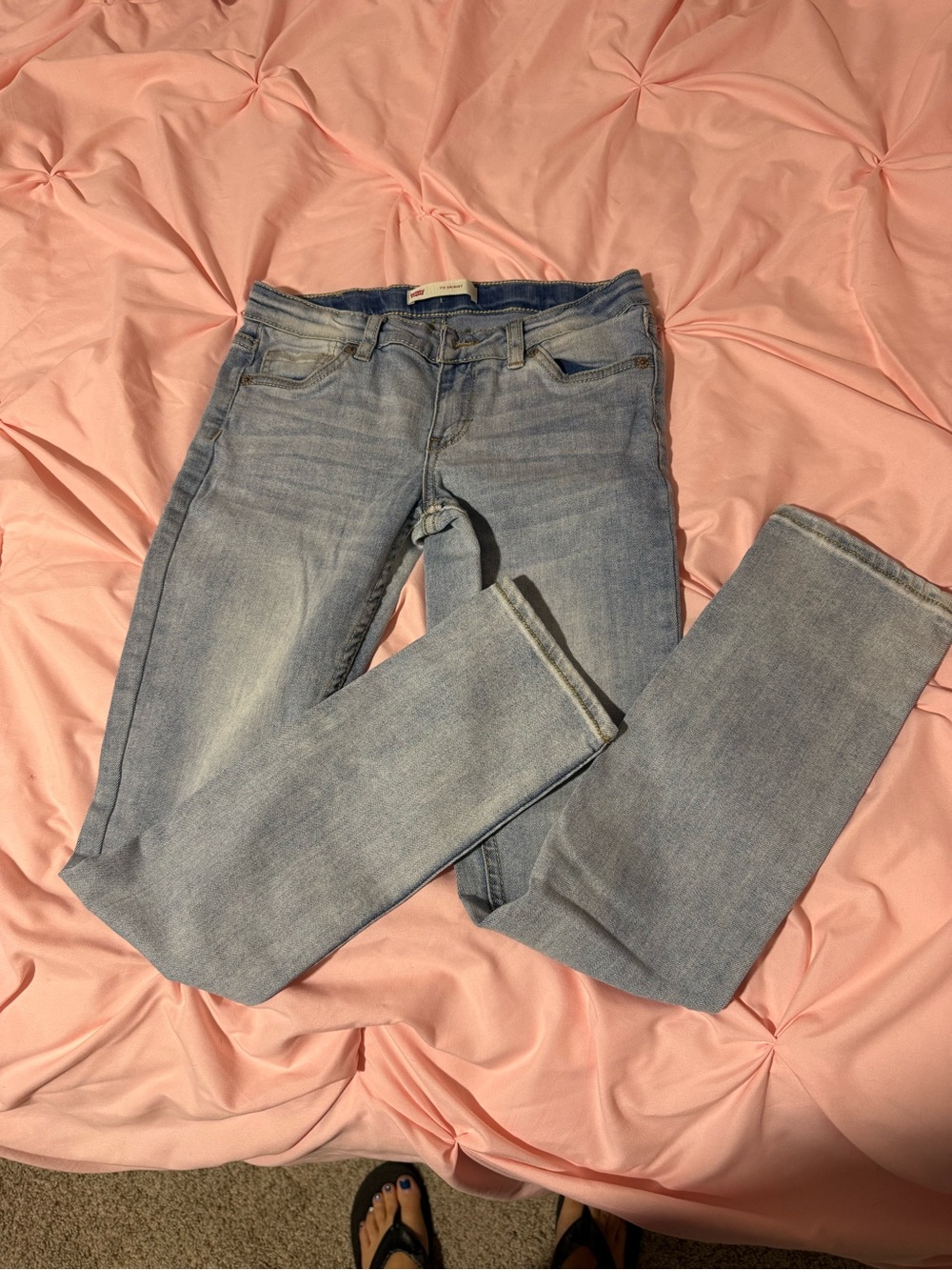 Light Wash Girl’s Skinny Jeans - Levi NWOT